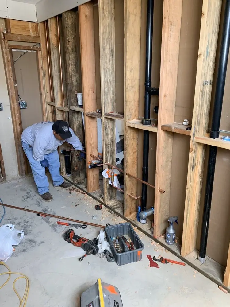 Commercial rough-in plumbing for Commercial Plumbing in Lafayetteville